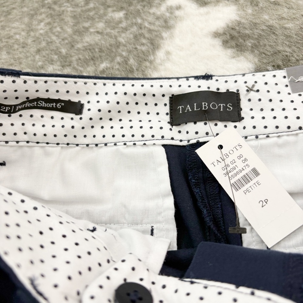 NWT Talbots Perfect Short 6” 2P - Picture 4 of 11